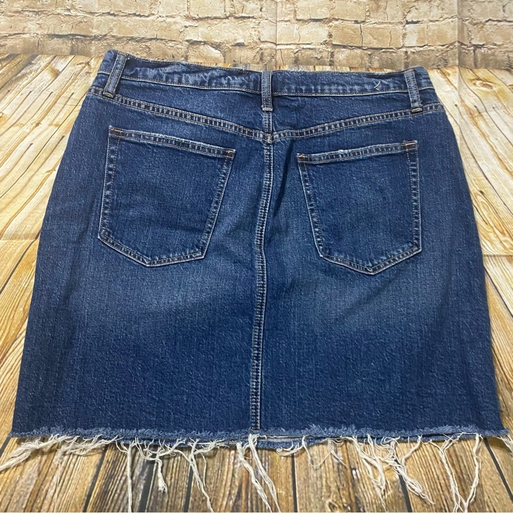 Silver Jeans Cotton Stretch Denim Jean Fresco Mini Skirt - Picture 3 of 6